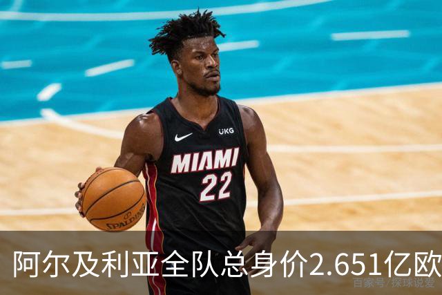 阿尔及利亚全队总身价2.651亿欧，26名球员中马扎的4500万欧最高